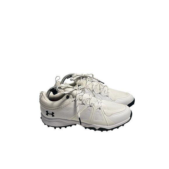 Under Armour UA Women's White Glory 2 Turf Cleats Size 9 - Picture 1 of 12